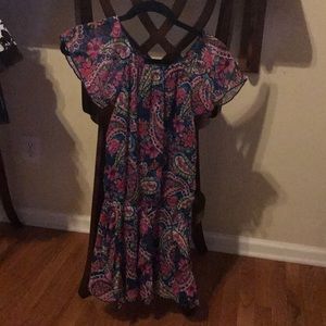 Paisley floral dress